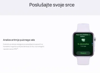 Spremlja zdravje in vam pove, kako se počutite zdsravstvene funkcije ure watch Fit 5
