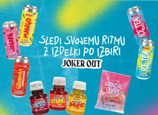 Novi izdelek Joker Out vas bo zagotovo vrnil v otroštvo Od gumi bonbonov do vitaminskih vod – SPAR x JOKER OUT linija raste skupaj z idejo “Izberi po svoje”