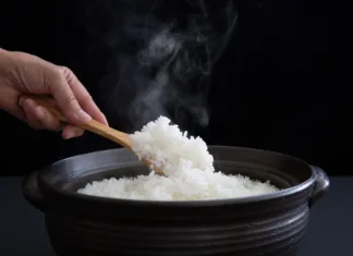 Nikoli ne puščajte kuhanega riža na pultu: Posledice so lahko tudi smrtno nevarne za vas Clay pot Japanese cooking utensils Studio photography Cooking rice in a clay pot Rice cooker