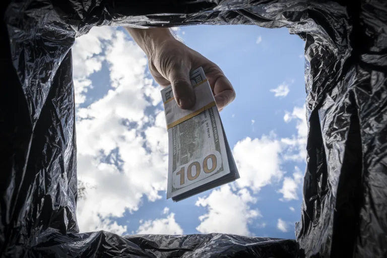 Getting rid of excess cash, switching to non-cash payment. The concept of inflation.