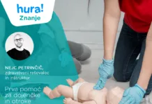 Hura! Znanje zaključuje sezono spletnih seminarjev s prvo pomočjo za dojenčke in otroke seminar prva pomoč