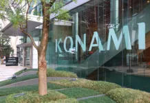 Najdražja Yu-Gi-Oh! karta v zgodovini Konami headquarters in Tokyo Midtown complex. Konami is a major toy and video game company founded in 1969. It employs 5,400 people.