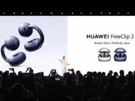 Slušalke, tablični računalnik in povsem nov vrhunski pametni telefon predstavitev novih naprav Huawei