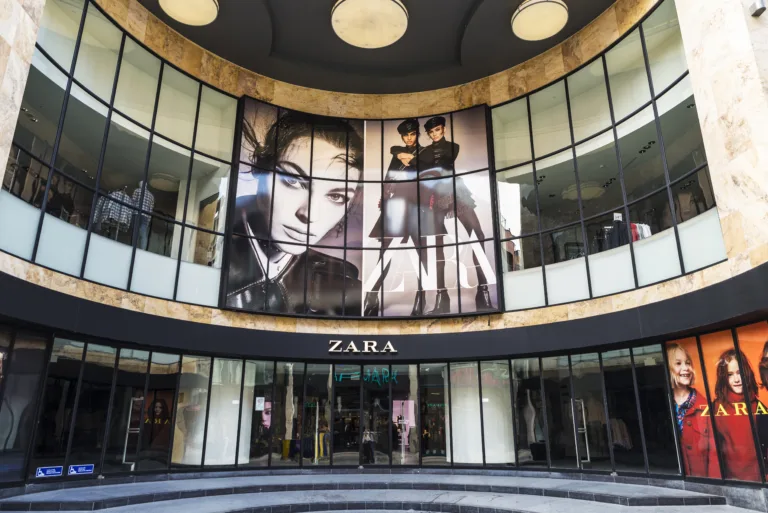 Brussels: Zara shop in the center of Brussels, Belgium