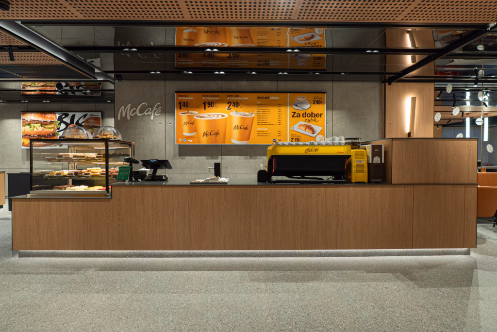 Nova pridobitev je tudi McCafe