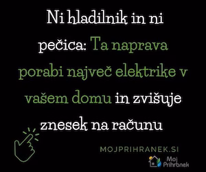 Ni hladilnik in ni pečica: Ta naprava porabi največ elektrike v vašem domu in zvišuje znesek na računu