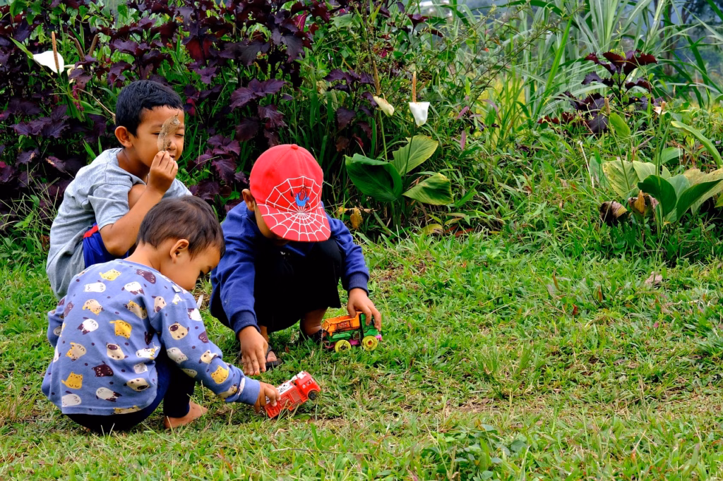 children, playing, outdoor, kid boy