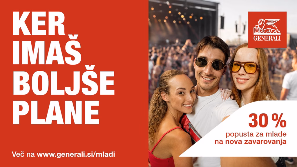 Generali zavarovanje za mlade