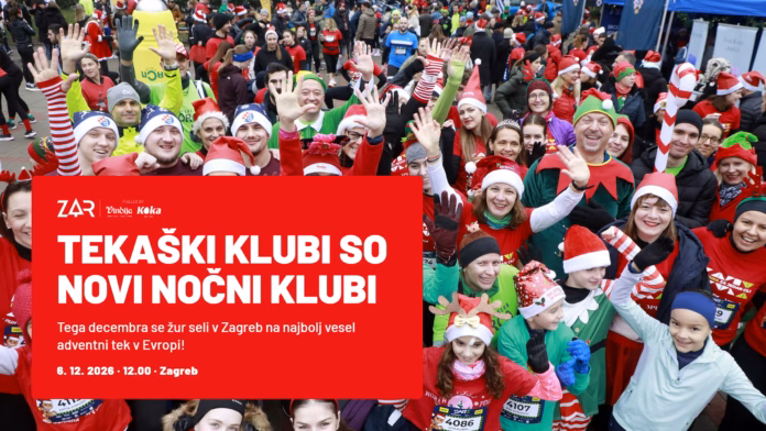 Student.si 1 – Tekaški klubi so novi nočni klubi@1x Zagreb Advent Run