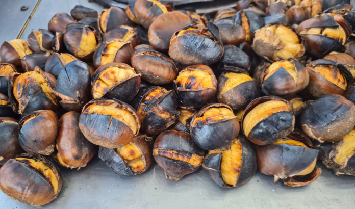grilled-chestnut-stockpack-istock Grilled chestnut