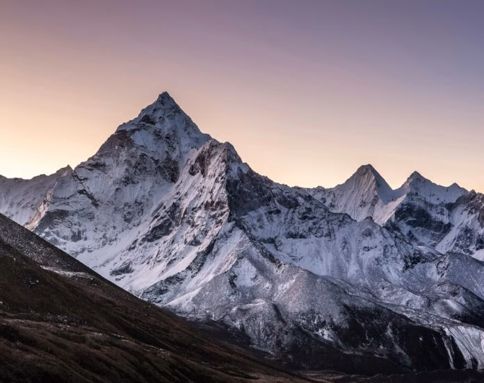 Mount Ama Dablam. Mountain landscape in Himalayas. Nepal.